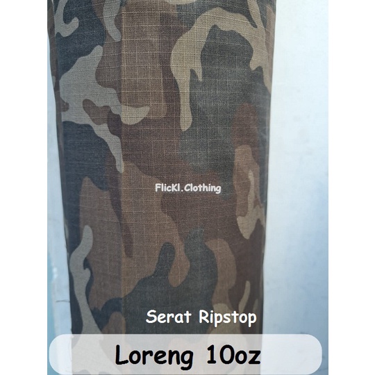 Bahan Kain Loreng Bahan Kain Loreng 10oz Loreng Fashion Camo 10oz TNI Tentara Ormas Militer 10oz