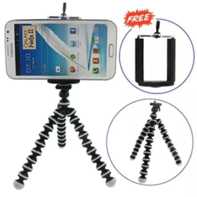 GORILLA POD / GORILLA POD MINI / OCTOPUS + HOLDER U/MINI TRIPOD