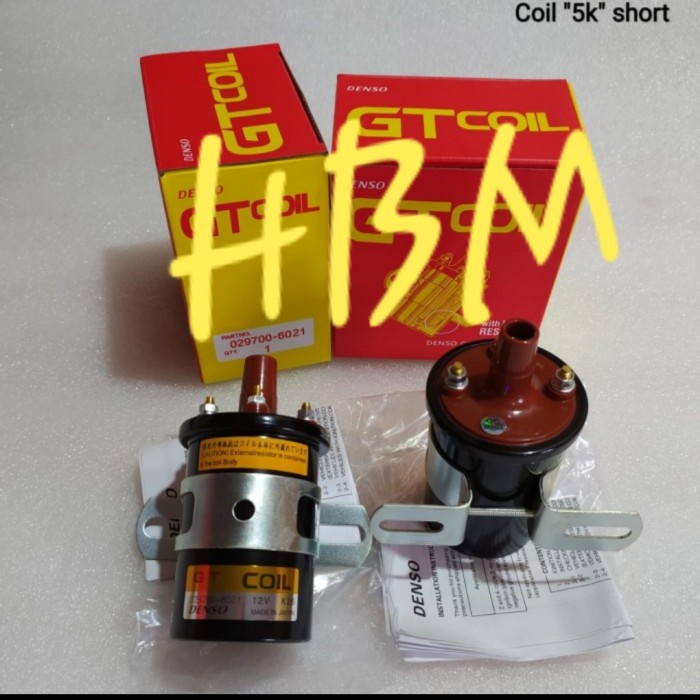 COIL KOIL KIJANG 5K PENDEK KAKI 3 DENSO MADE IN JAPAN