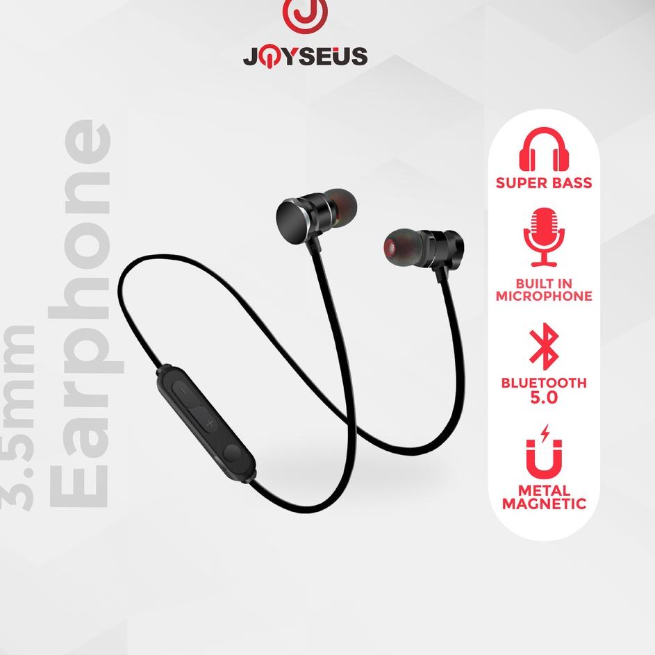 ✬ Earphone / Bluetooth Magnetic Wireless Sport Joyseus - EP0019 ☎