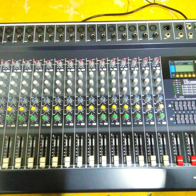 Mixer Audio 16Ch Jmk T16U 16 Digital Multi Effect