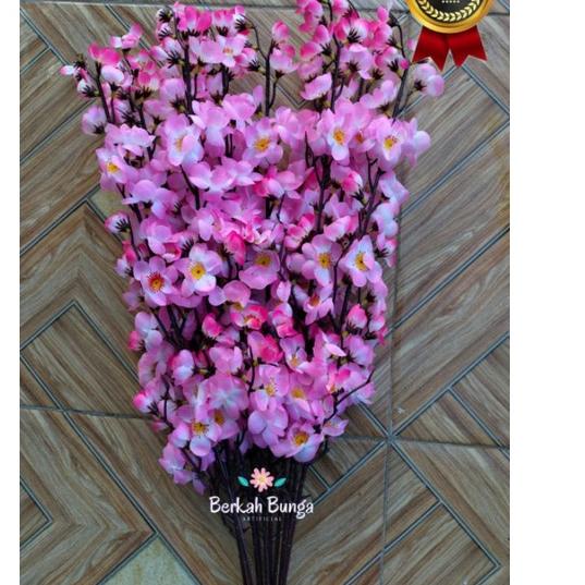 ♪ Bunga Sakura Artificial lusinan/Bunga Sakura Hias/Sakura Dekorasi/Bunga Hiasan Rumah/Bunga Sakura 