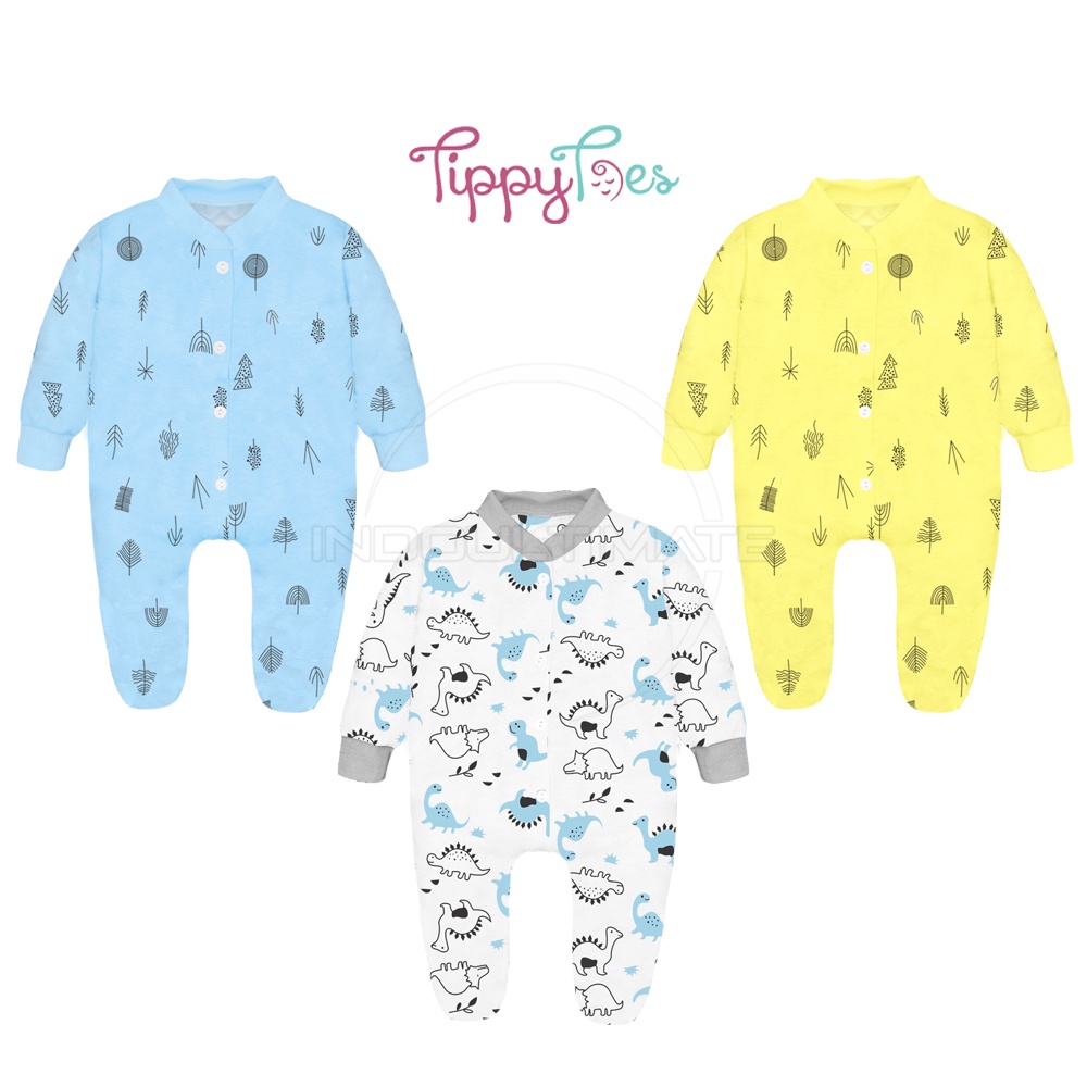 Jumper Bayi Kaki Tutup Sleepsuit Kaki Tutup 100% COTTON BC-021KK Jumper Bayi Jumpsuit Jumsuit Panjang Bayi Baju 0-3 Bulan Baju Tidur Bayi Anak Piyama Bayi Setelan Baju Bayi Lengan Panjang Laki-Laki Perempuan