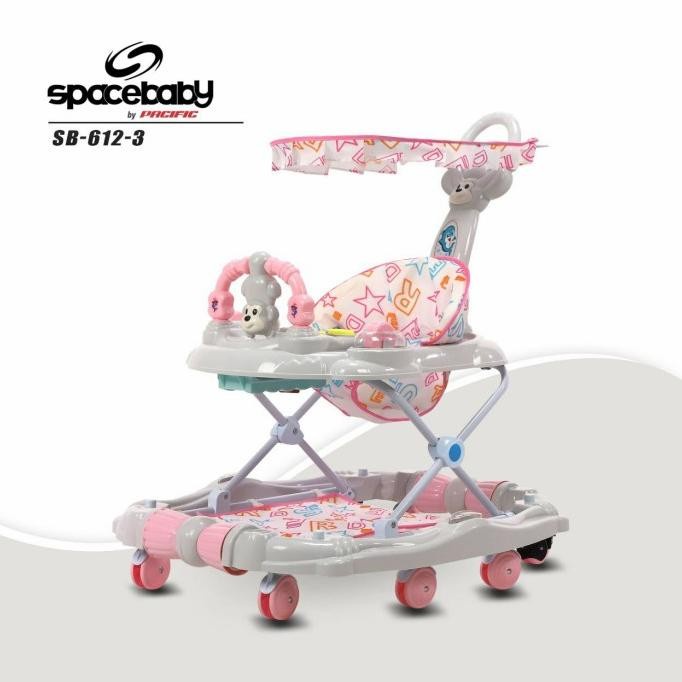 Alat belajar jalan bayi balita SB 612-3 baby walker spacebaby babywalker SB612-3 space baby pacific SB 611-3 SB611-3 SB 613-3 SB613-3 SB 615-3 SB615-3 SB 618-3 SB618-3