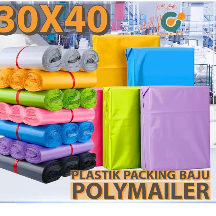 

Diminati Kantong Plastik Packing Polymailer 30x40CM LDPE Baju Olshop Polymer