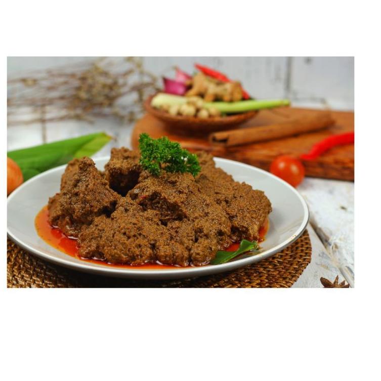 

☋ Restu Mande [Terbaru] Rendang Sapi (Basah) Pedas 300gr ♙