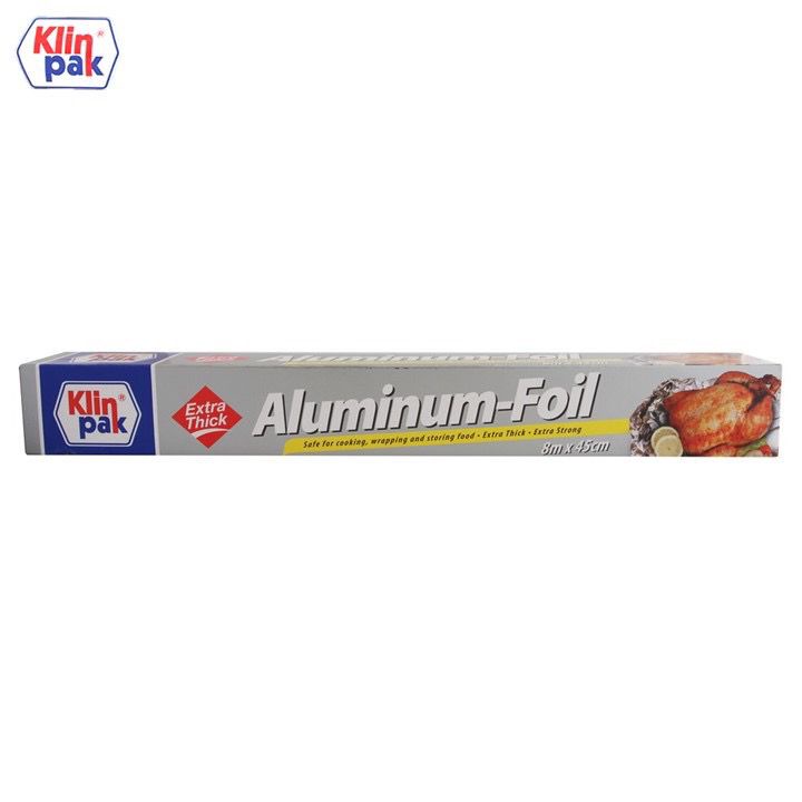 KLINPAK Aluminium Foil Jumbo 8m x 45cm