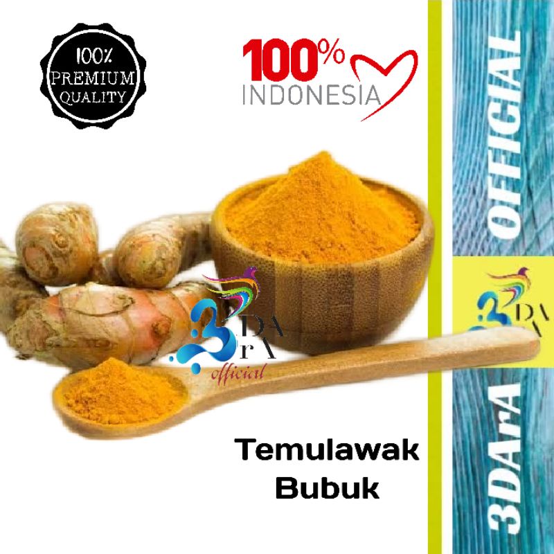 

Bubuk Temulawak 100gr Murni Kualitas Premium