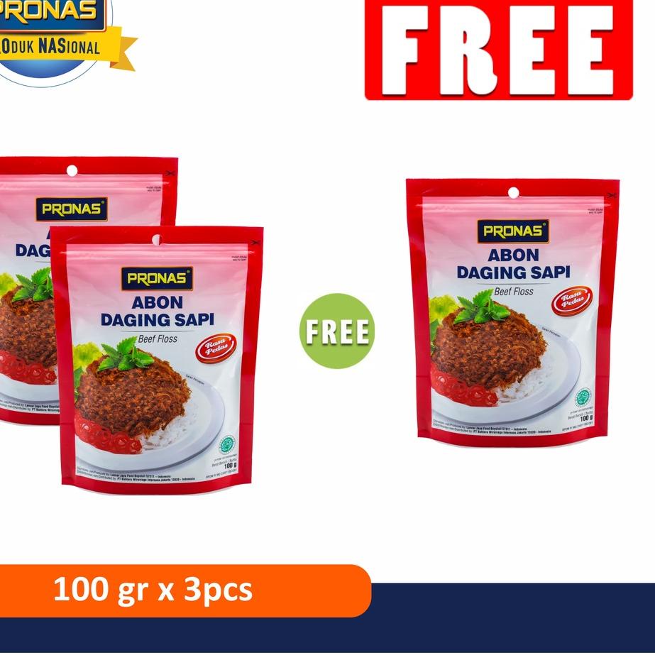 

♖ PRONAS Abon Chili 100 gr Buy 2 Get 1 ➵