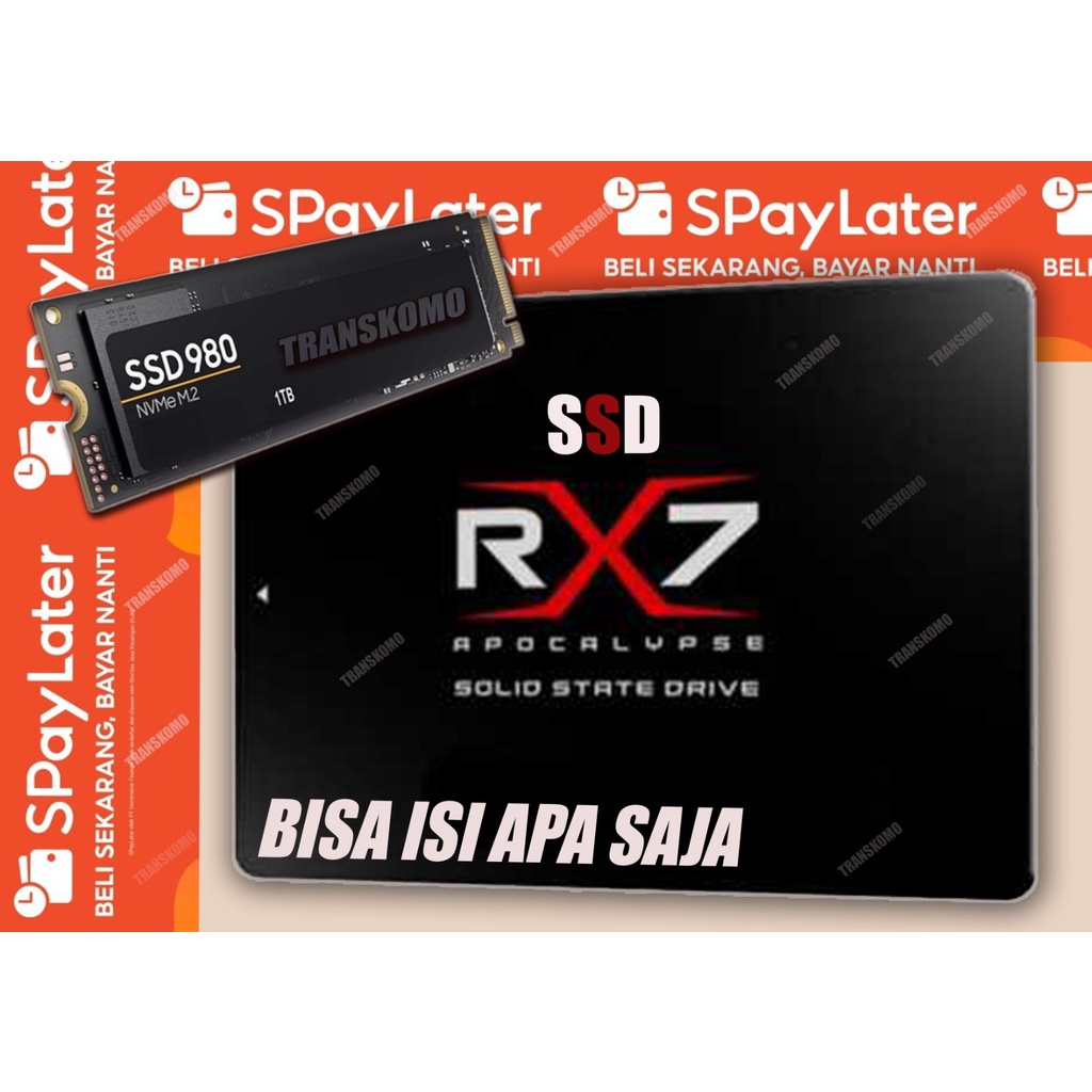 SSD RX7 512 GARANSI RESMI