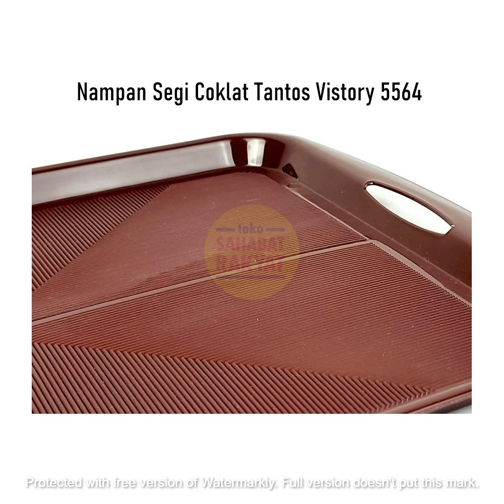 Nampan Segi Coklat Tantos Vistory 5564