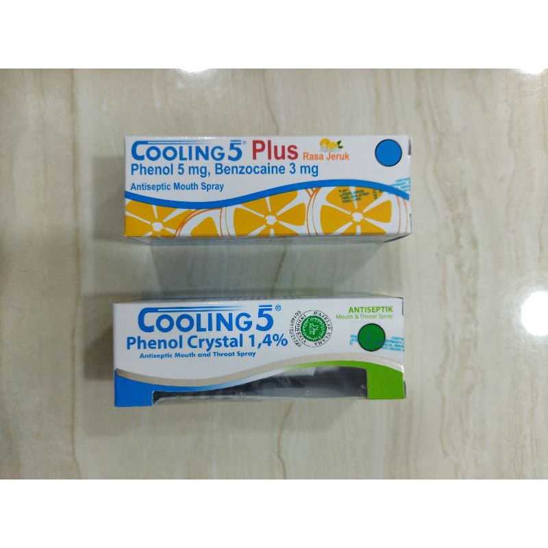 COOLING 5 COOLING 5 PLUS OBAT SARIAWAN DAN SAKIT TENGGOROKAN