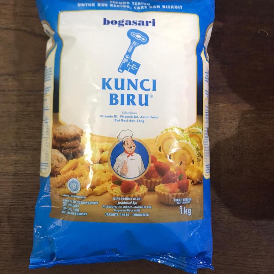 

Khusus hari ini Tepung Terigu Kunci Biru Kemasan 1kg