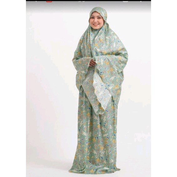 Mukena 2In1 Parasut Silk Loufie Series / Mukena Sarah