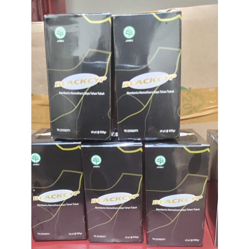 BlackCyp 100% Original Herbal Sendi&amp;Syaraf 40 butir