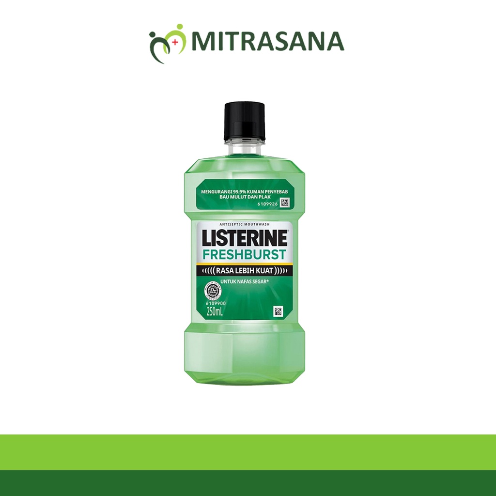 Ramadhan Sehat Listerine Fresh Brust 250 ml &amp; Polysilane Syrup 100 ml