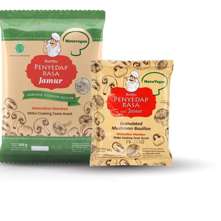 

♫ Motovegan Paket Hemat Kaldu r Non Msg 500Gr Dan 50Gr ♥