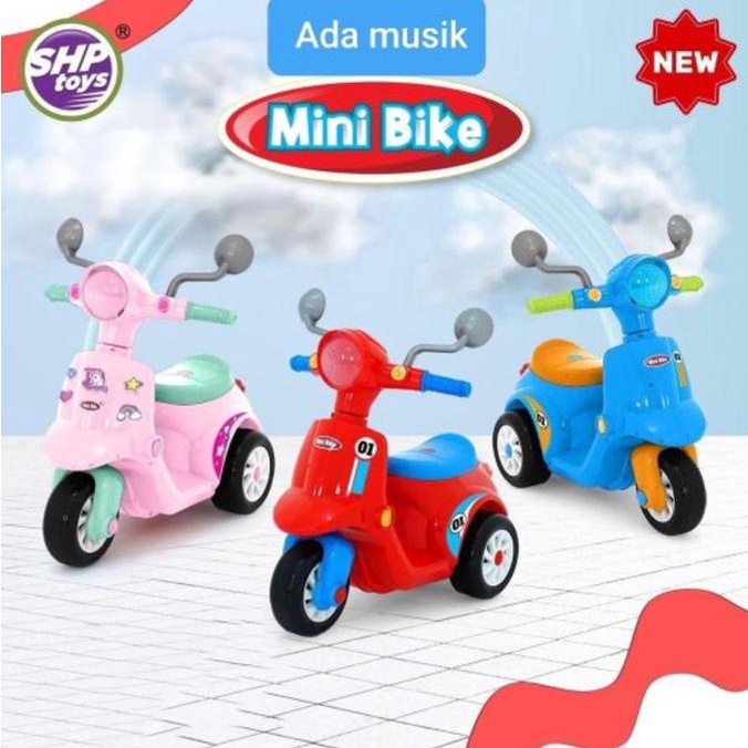 MB 691 mini bike mainan vespa anak