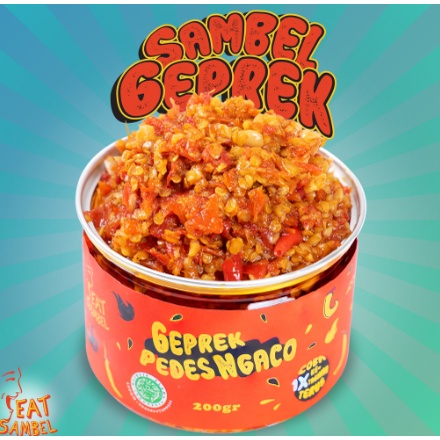 

TERMURAH DISINI Eat Sambel - Geprek / Sambal Rumahan (Sambel Terpedas di Eatsambel Rasa Bawang)