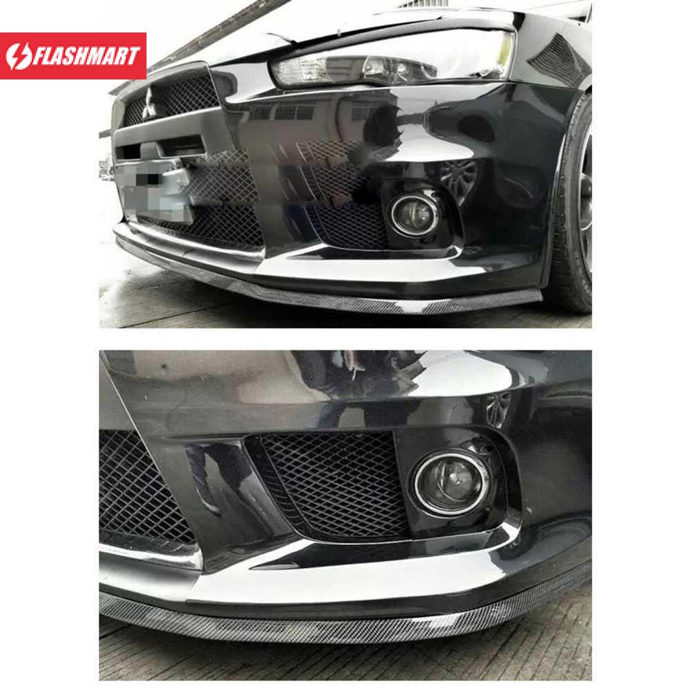 Flashmart Stiker Carbon Fiber Anti Collision Strip Bumper Mobil 2.5 m - TY354