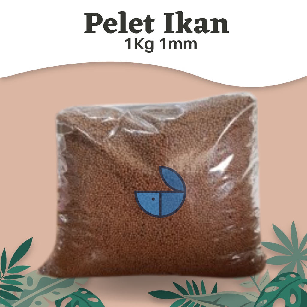 Pelet Ikan 1Kg 1mm