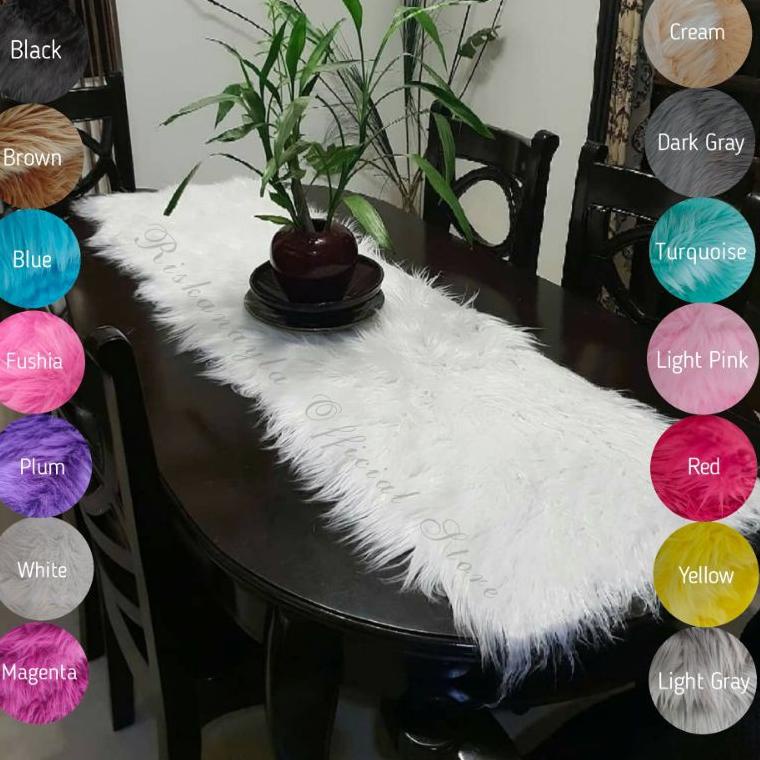 BOOMING Taplak meja bulu korea