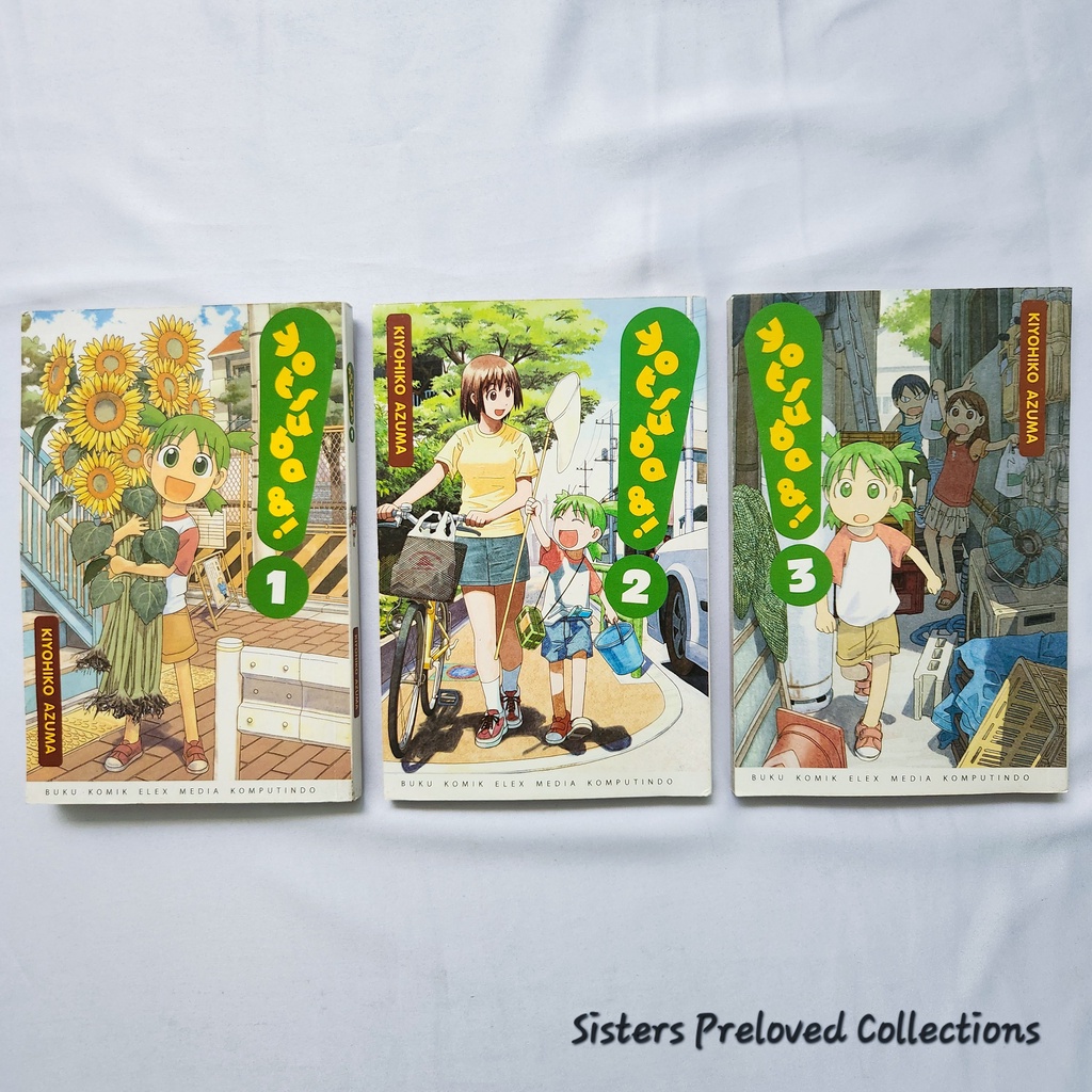 Komik Yotsuba& vol 1-3 (bundling) set