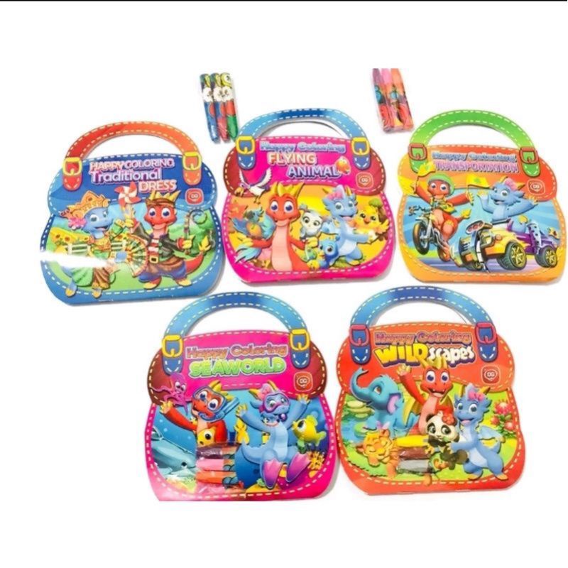 

[ALAT TULIS] Buku Menggambar Free 3 Crayon || Buku Mewarnai || Buku Mewarnai Crayon