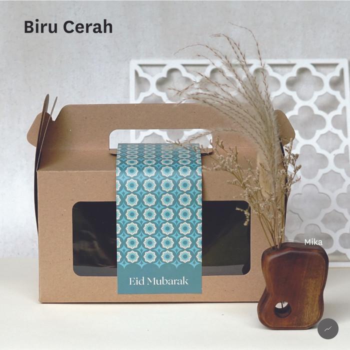 

Dus Kue Kering Lebaran Gable Box Idul Fitri Packaging Parcel (4X500Gr) 014