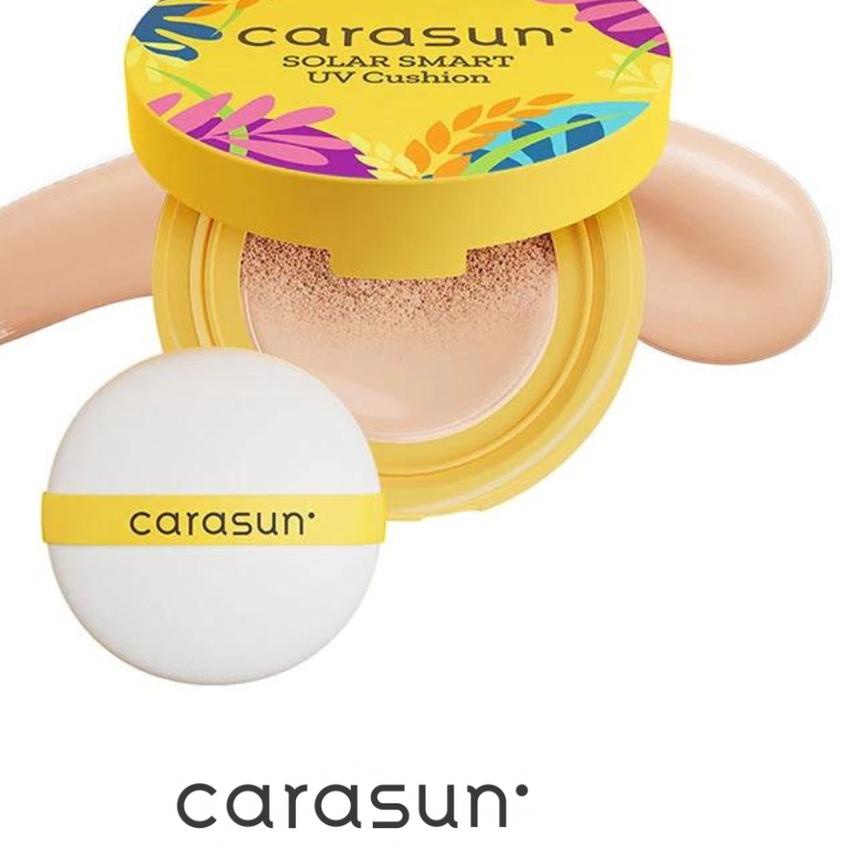 ✧ Carasun Cushion Solar Smart UV and Refill Cushion - 00 Transparant 01 Ivory 02 Cream 03 Fair 04 Na