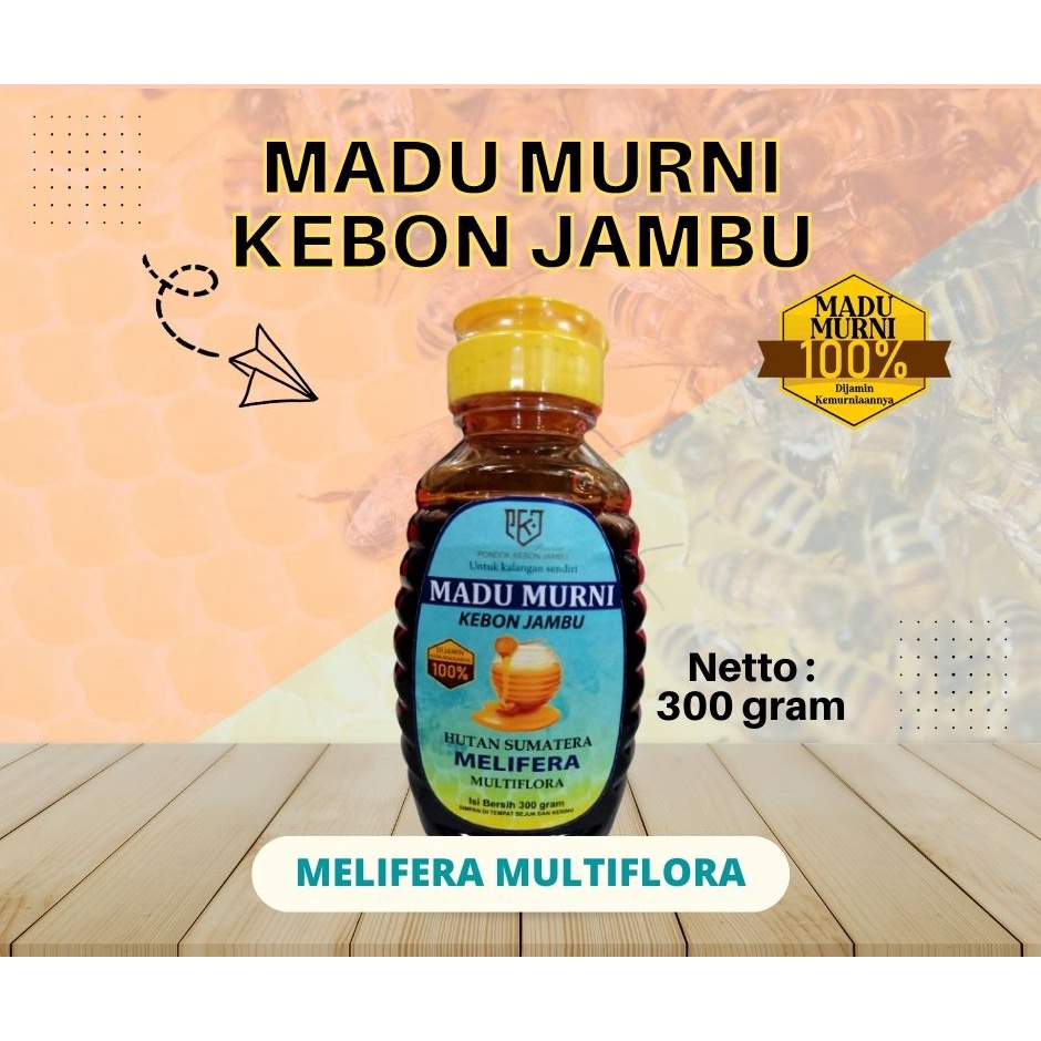 

MADU MURNI 100% HUTAN SUMATERA 300gram ( PONDOK KEBON JAMBU )