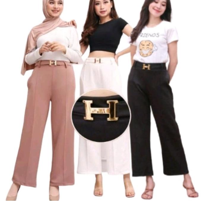 TERPOPULER C40 CELANA KULOT WANITA / KULOT /CELANA WANITA TERBARU 2022 / CELANA KULOT KEKINIAN ㅵ