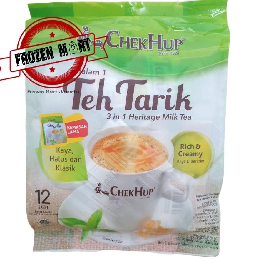 

Kejutan disinie3E8q ChekHup 3in1 Teh Tarik Malaysia Chek Hup Milk Tea 480gr