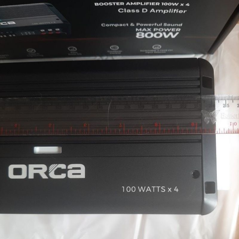 Power Mini 4 Channel Amplifier High Quality ORCA SB 100.4 ORCA SB-100.4 ORCA SB100.4