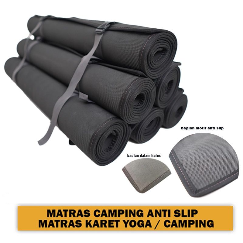 Matras Outdoor &amp; Indoor ~ Alas Senam Yoga Mat ~ Tikar Camping Kemah Piknik Hiking Travelling