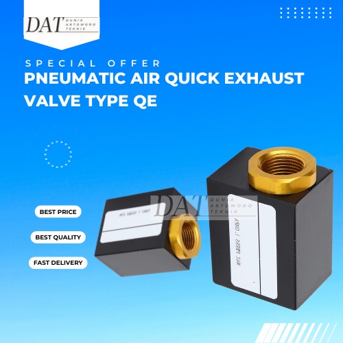 Terlaris Pneumatic Quick Exhaust Valve Vent Valve Air Quick Exhaust Type Qe