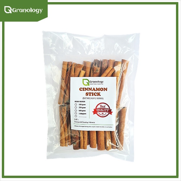 Batang Kayu Manis / Cinnamon Stick (500 gram) by Granology