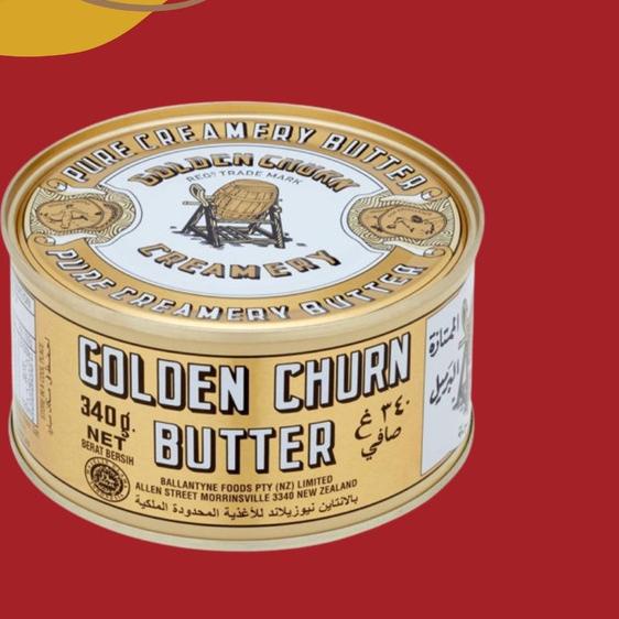 

♪ GOLDEN CHURN Creamery Butter / Mentega 340 gram ✪
