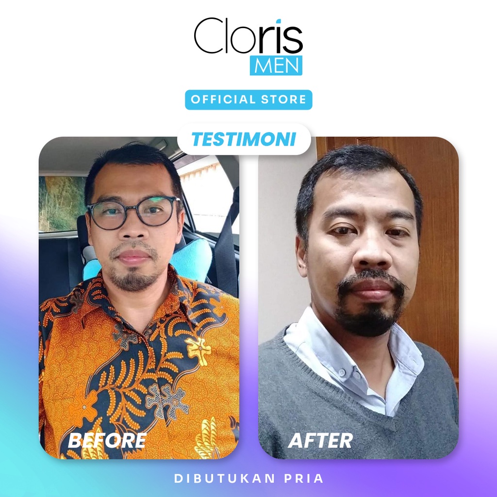 Clorismen Beard Serum X Onadio Leonardo Serum Penumbuh Rambut Brewok Jenggot Kumis Jambang Pria Cepat Bpom Original