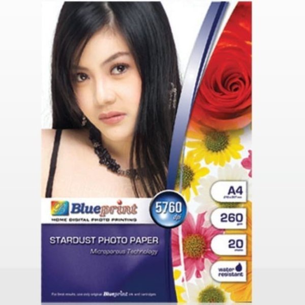 

Kertas Stardust Blueprint 260gsm A4 Photopaper