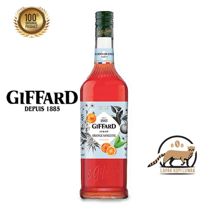 

Giffard Syrup rasa Blood Orange 1 L