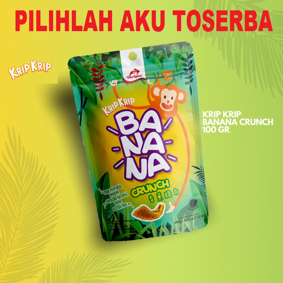 KRIP KRIP Banana Crunch - ( HARGA SATUAN )