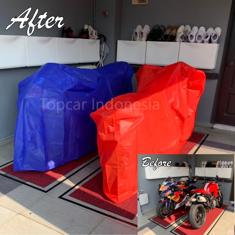 Cover Motor Yamaha R6 Indor Indoor Non Waterproof Teras Dalam Ruangan by Topcar