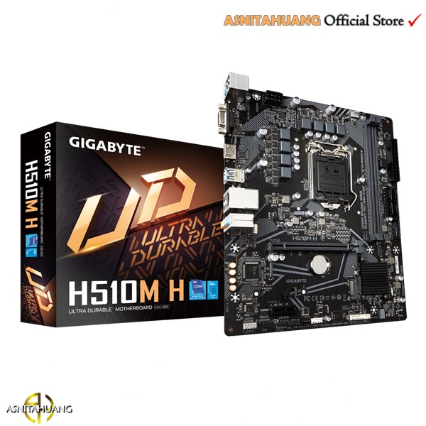 Motherboard Gigabyte H510M H (LGA1200, H510, DDR4, USB3.2, SATA3)