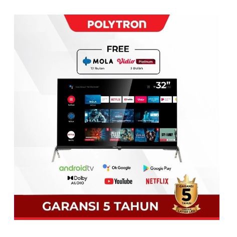 POLYTRON Smart Android TV 32 inch PLD 32AG5959