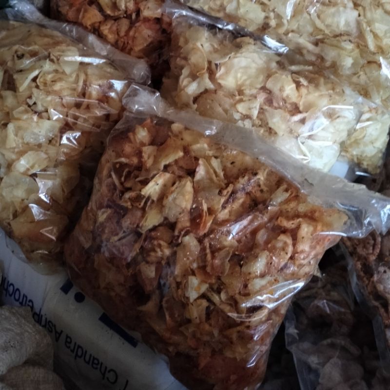 

KERIPIK SINGKONG RENYAH GURIH MURAH 1 KG