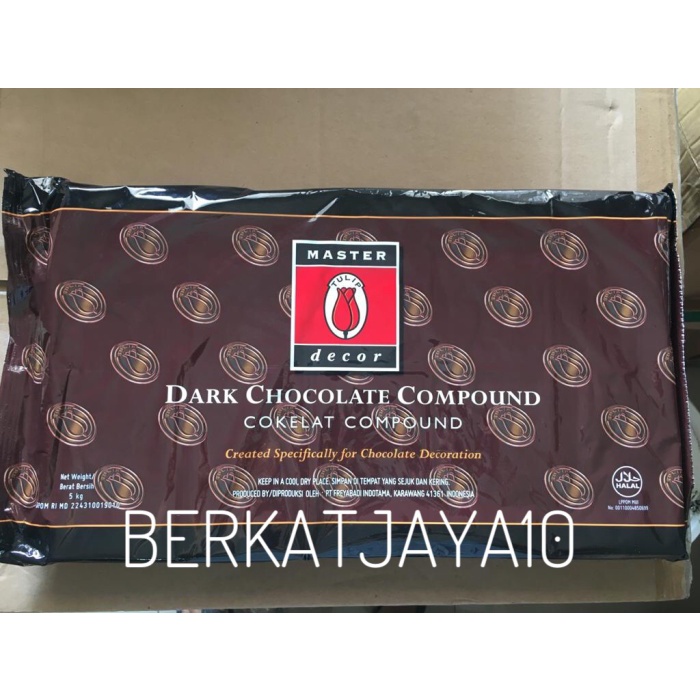 

Tulip Master Decor Dark Chocolate Compound 5 kg