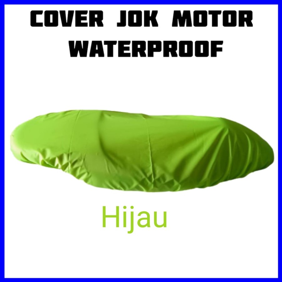 Cover Jok Motor ada Penguncinya Waterproof Anti Air/Sarung Pelindung Penutup Jok Motor Gede dan Kecil