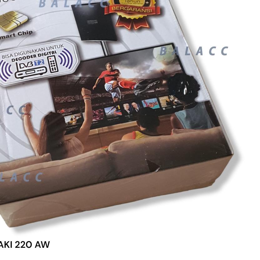 ➻ Antena TV Indoor /Dalam atau Outdoor / Luar Digital / Analog Toyosaki AIO 220 ◊