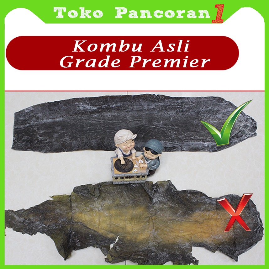 

bGF Termurah!!! G Kombu Dashi Premium import / Konbu Dashi / Dried Kelp/ Ganggang Laut / Rumput Laut